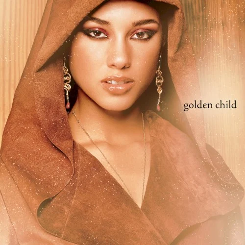 Golden Child single cover by Alicia Keys, released November 2, 2023 on J Records, Legacy