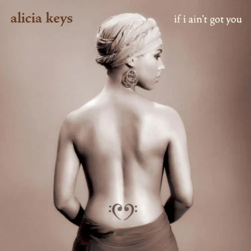 If I Ain’t Got You single cover by Alicia Keys, released February 16, 2004 on J Records, BMG, Sony Music