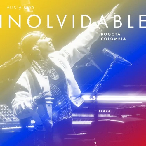 Inolvidable: Bogotá, Colombia live album cover by Alicia Keys, released May 31, 2023 on Alicia Keys Records