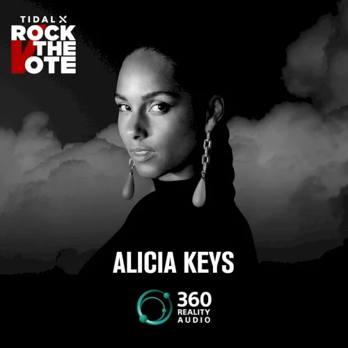 Live at TIDAL × Rock the Vote live album cover by Alicia Keys, released January 7, 2020