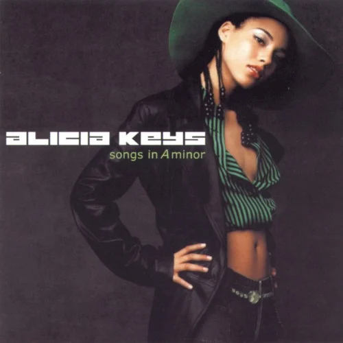 Songs in A Minor album cover by Alicia Keys, released June 5, 2001 on J Records, MBK Entertainment, Legacy