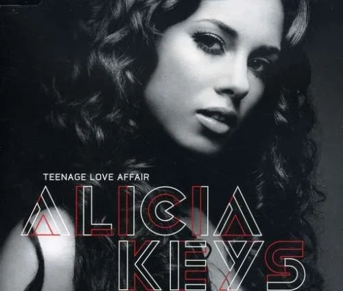 Teenage Love Affair single cover by Alicia Keys, released June 28, 2008 on Sony BMG Music Entertainment