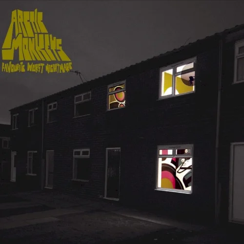 Favourite Worst Nightmare album cover by Arctic Monkeys, released April 18, 2007 on Domino, Beat Records, Soyuz Music