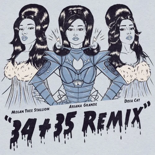 34+35 (remix) remix album cover by Ariana Grande, released January 15, 2021 on Republic Records