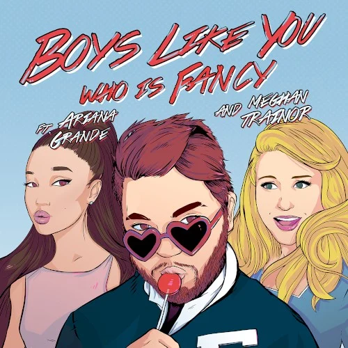 Boys Like You single cover by Ariana Grande, released November 23, 2015 on Silent Records, Republic Records