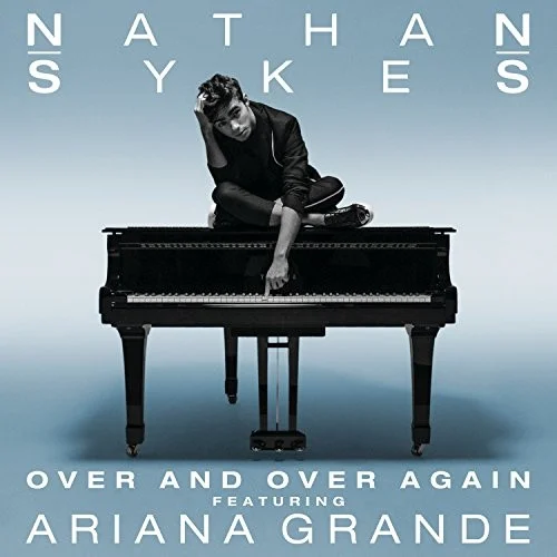 Over and Over Again remix album cover by Ariana Grande, released January 15, 2016 on global, Universal Music Group Distribution