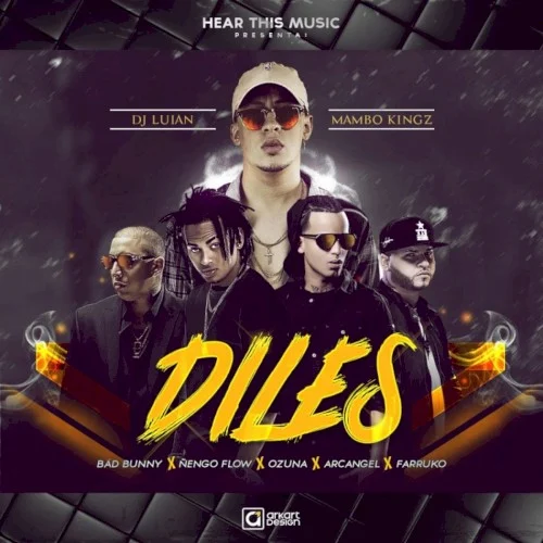 Bad Bunny: Diles single cover