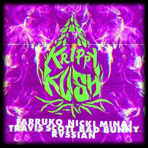 Bad Bunny: Krippy Kush (Travis Scott remix) remix album cover