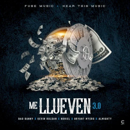 Bad Bunny: Me llueven 3.0 single cover