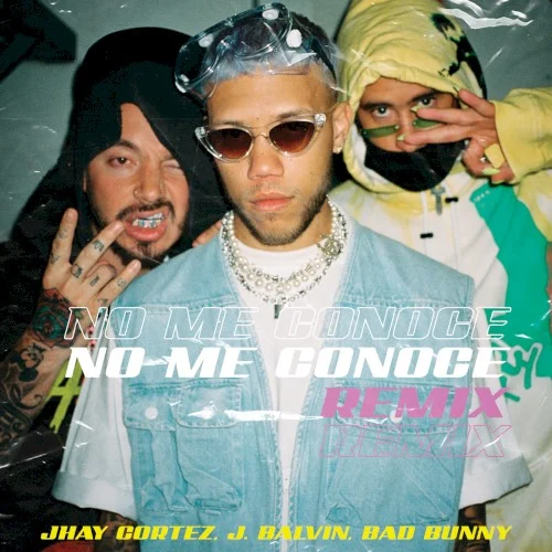 Bad Bunny: No me conoce (remix) remix album cover