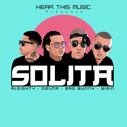 Bad Bunny: Solita single cover
