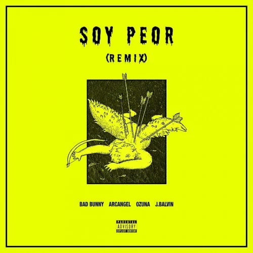 Bad Bunny: Soy peor (remix) remix album cover