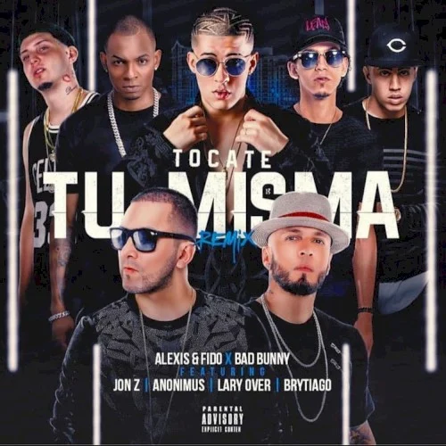 Bad Bunny: Tócate tú misma (remix) remix album cover