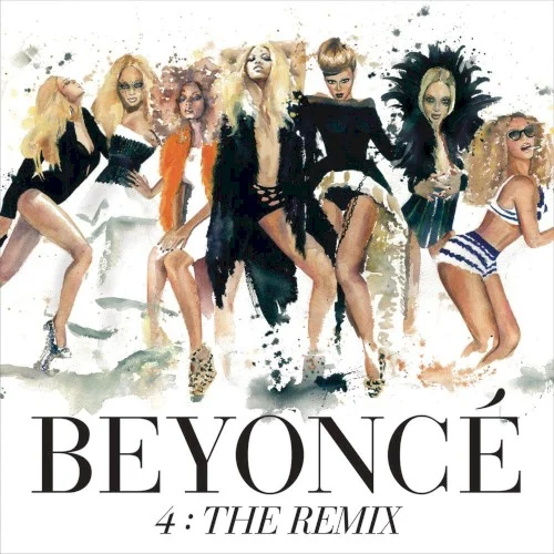 4: The Remix remix album cover by Beyoncé, released April 23, 2012 on Columbia
