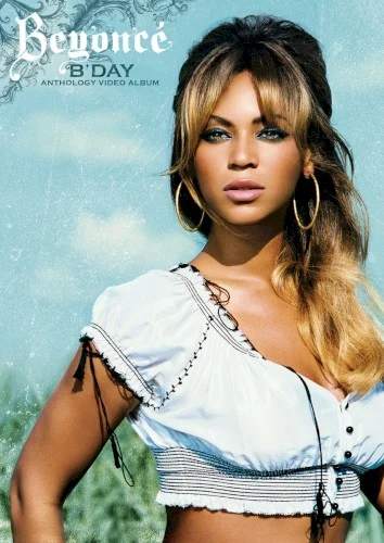 B’Day Anthology Video Album compilation album cover by Beyoncé, released April 3, 2007 on Columbia