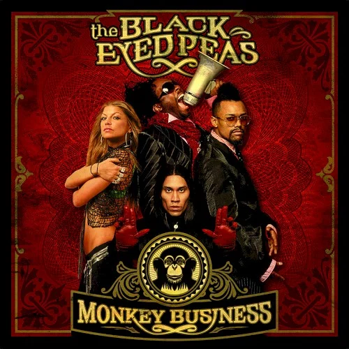 Monkey Business album cover by Black Eyed Peas, released May 25, 2005 on A&M Records, will.i.am Music Group, will.i.am
