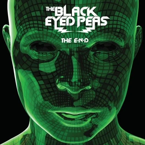 The E•N•D album cover by Black Eyed Peas, released June 2, 2009 on Interscope Records, Universal Music Group, Universal Music Australia