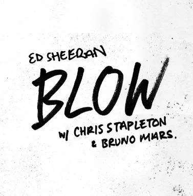 Bruno Mars: BLOW single cover