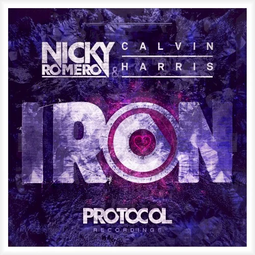Calvin Harris: Iron single cover