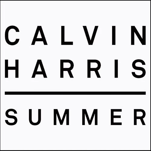 Calvin Harris: Summer single cover
