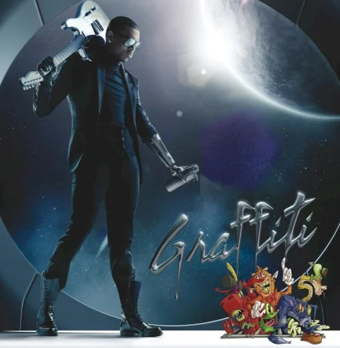 Graffiti album cover by Chris Brown, released December 3, 2009 on Jive, RCA