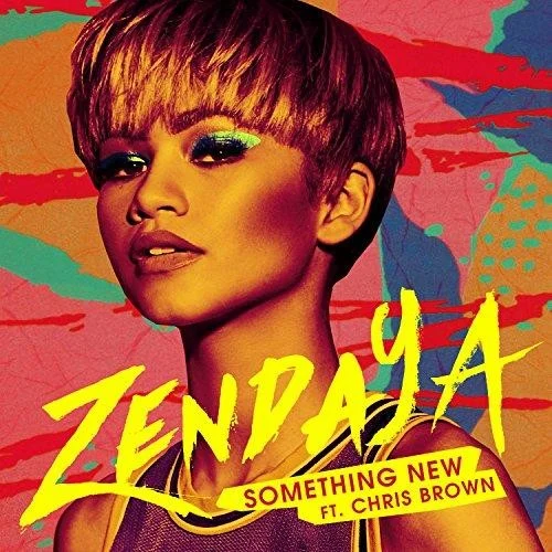 Something New single cover by Chris Brown, released February 3, 2016 on Hollywood Records, Republic Records