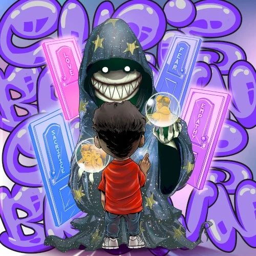 Undecided single cover by Chris Brown, released January 4, 2019 on RCA, Chris Brown Entertainment