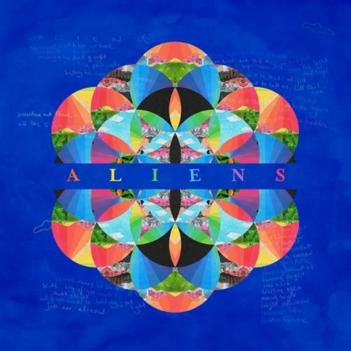Coldplay: A L I E N S single cover
