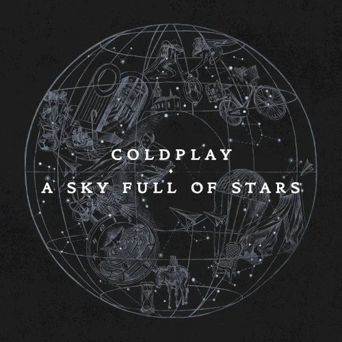 Coldplay: A Sky Full of Stars single cover