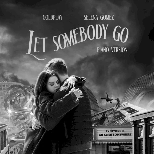 Coldplay: Let Somebody Go (piano version) single cover