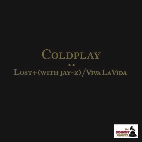 Coldplay: Lost+ / Viva la Vida live album cover