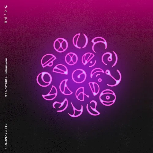 Coldplay: My Universe (Galantis remix) remix album cover