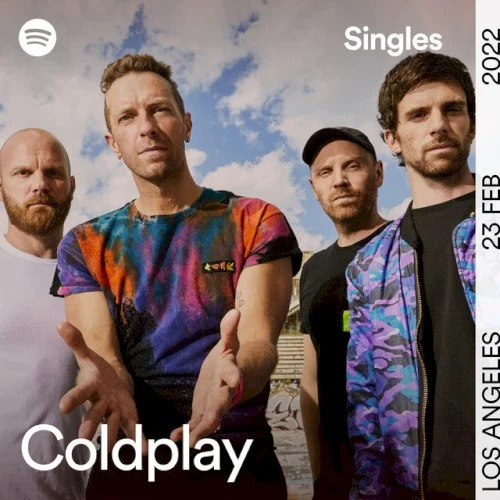 Coldplay: Spotify Singles single cover