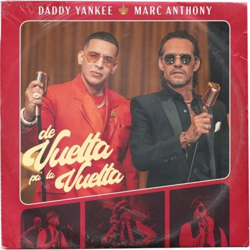 De vuelta pa' la vuelta single cover by Daddy Yankee, released December 10, 2020 on El Cartel Records