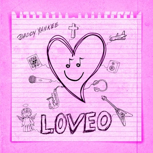 LOVEO single cover by Daddy Yankee, released May 3, 2024 on El Cartel Records
