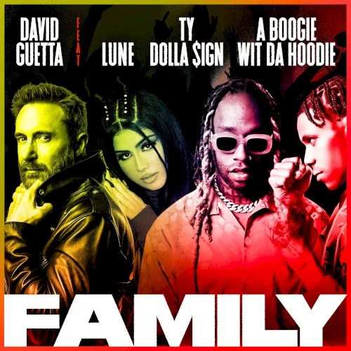 Family remix album cover by David Guetta, released November 5, 2021