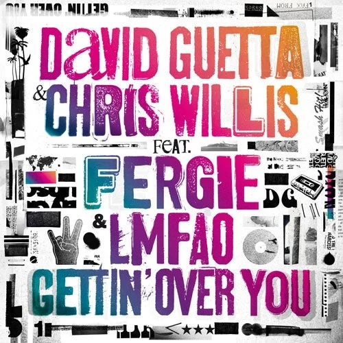Gettin’ Over You single cover by David Guetta, released May 4, 2010