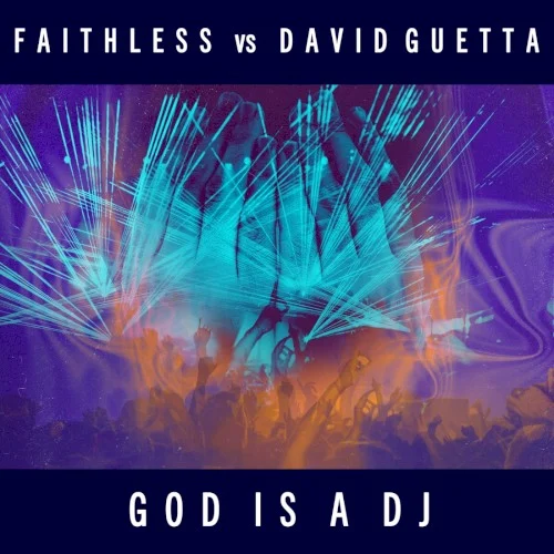 God Is a DJ single cover by David Guetta, released December 10, 2021