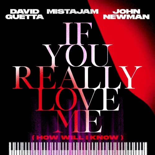 If You Really Love Me (How Will I Know) single cover by David Guetta, released July 2, 2021