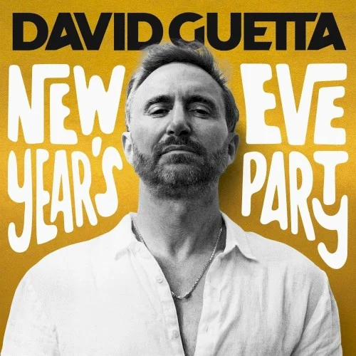 New Year’s Eve Party compilation album cover by David Guetta, released December 15, 2023