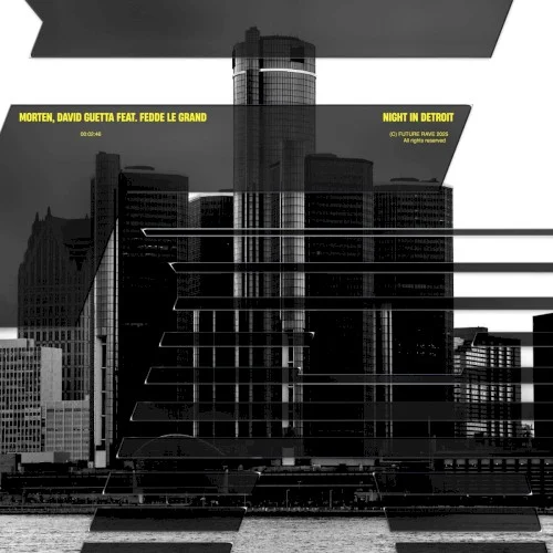 Night in Detroit single cover by David Guetta, released January 24, 2025
