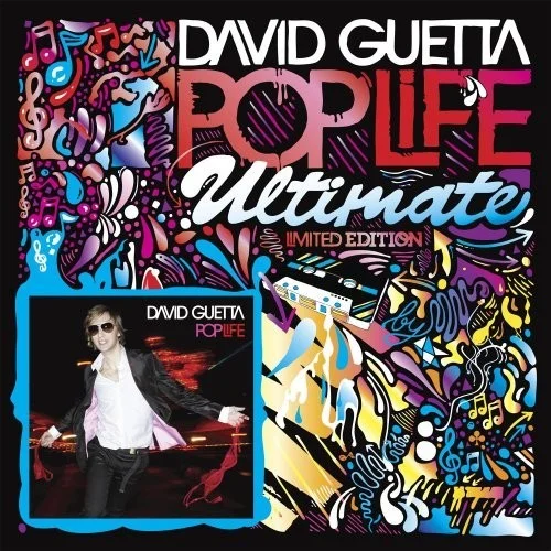Pop Life Ultimate Limited Edition remix album cover by David Guetta, released 2008