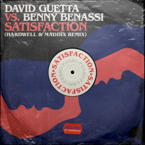 Satisfaction (Hardwell & Maddix remix) (extended) remix album cover by David Guetta, released January 5, 2023