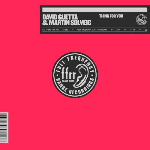 Thing for You (club mix) single cover by David Guetta, released July 12, 2019