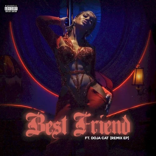 Best Friend (remix EP) remix album cover by Doja Cat, released March 19, 2021 on ICY, Warner Records
