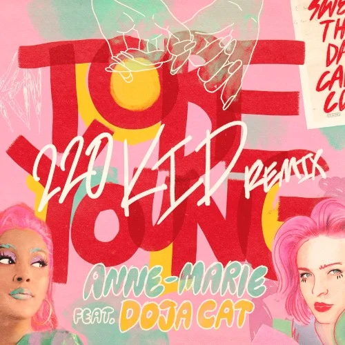 To Be Young (220 KID remix) remix album cover by Doja Cat, released August 14, 2020 on Asylum Records UK, Major Toms