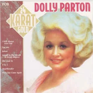 Dolly Parton: 24 Karat Gold compilation album cover