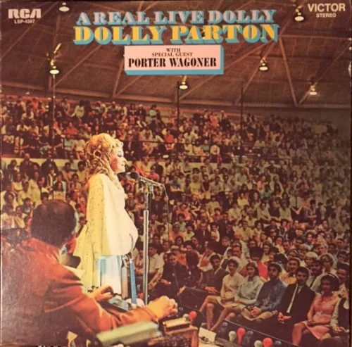 Dolly Parton: A Real Live Dolly live album cover