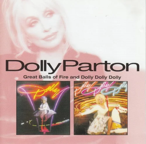 Dolly Parton: Great Balls of Fire / Dolly Dolly Dolly compilation album cover