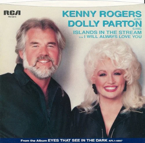 Dolly Parton: Islands in the Stream / I Will Always Love You single cover